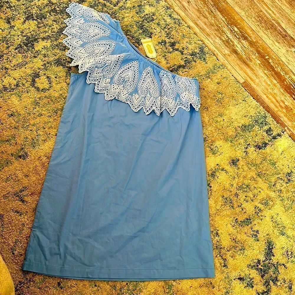 NWT Mud Pie Laurel One Shoulder Dress size Medium